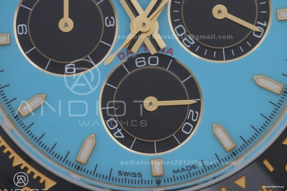 QF Turquoise (Gain on Dial V10 1:1 Oyster-flex 502 Strap QF4131 Weight) 126518 Daytona Edition 2025 Best Comfortable 0110